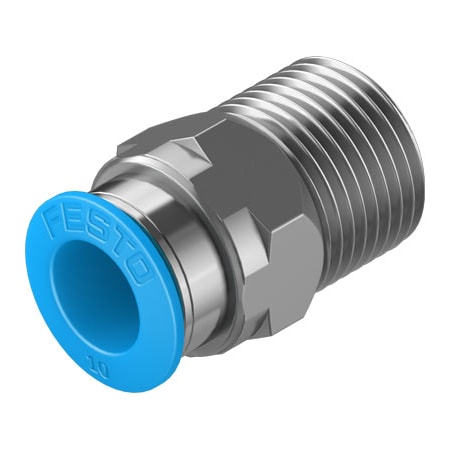 Festo Push-In Fitting QS-3/8-10 QS-3/8-10